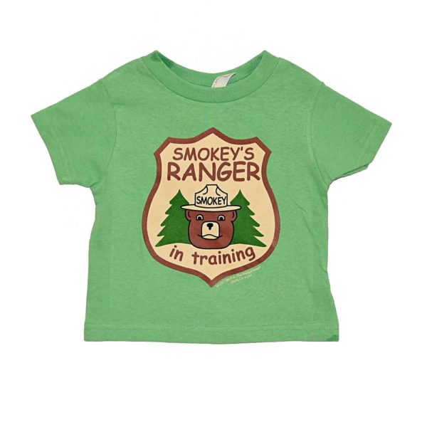 Smokey Ranger in Training Infant/Toddler Tee (Green)