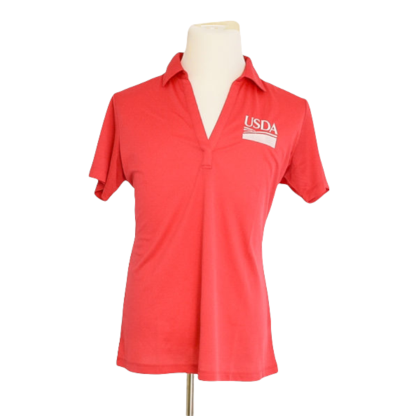 Ladies Pink Polo