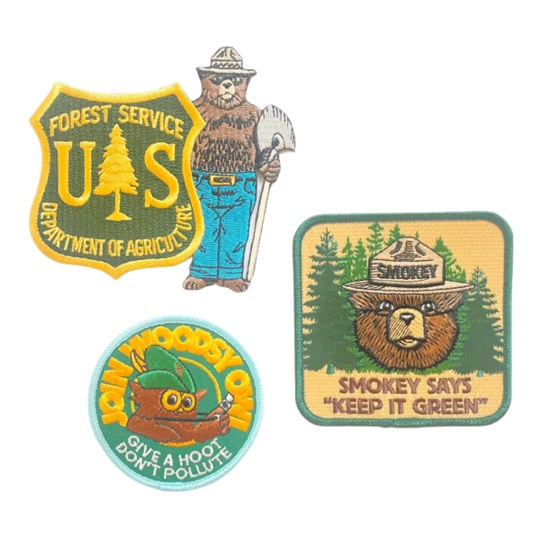 Smokey Bear Patches
