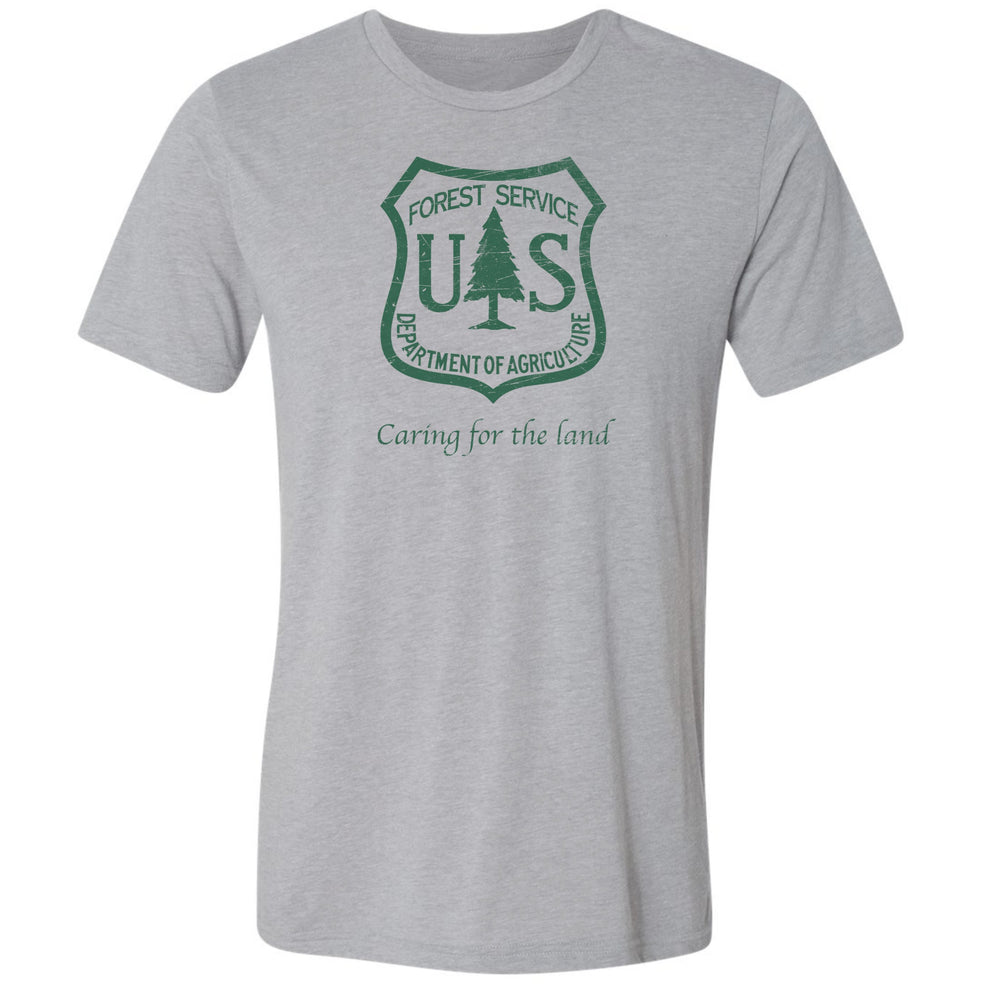 Gray Forest Service T-Shirt - USDA Employee Services & Association